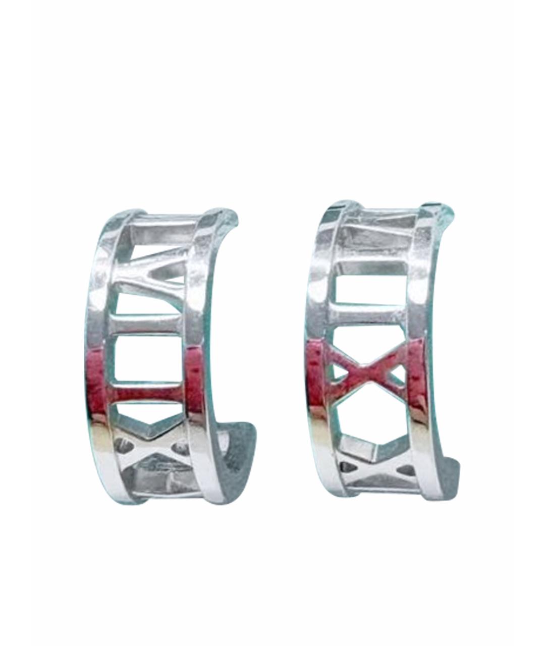 TIFFANY&CO Белые серьги из белого золота, фото 1