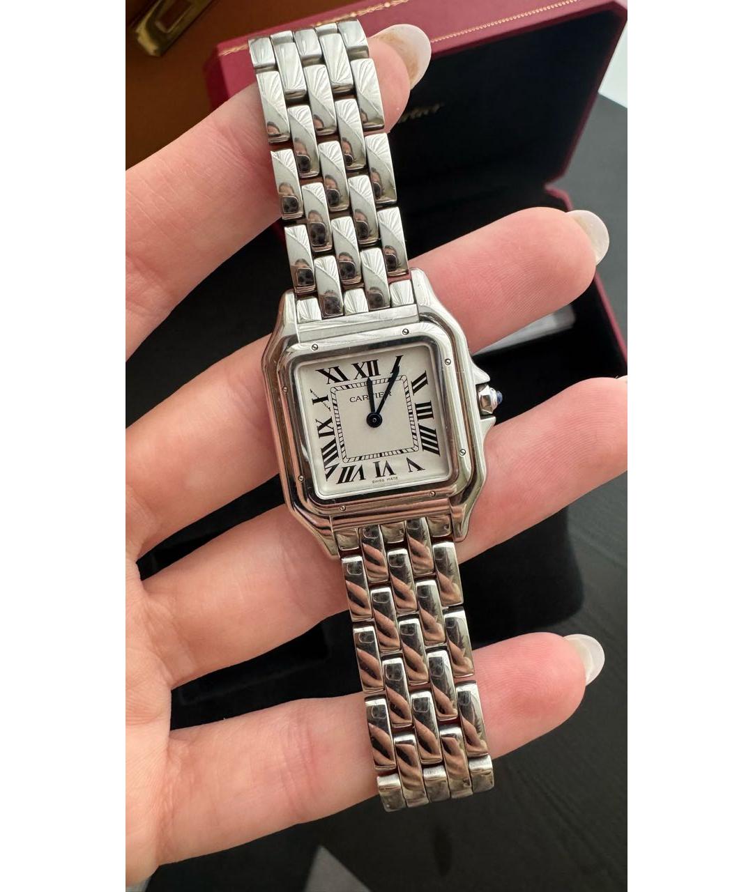 CARTIER Серебряные металлические часы, фото 2