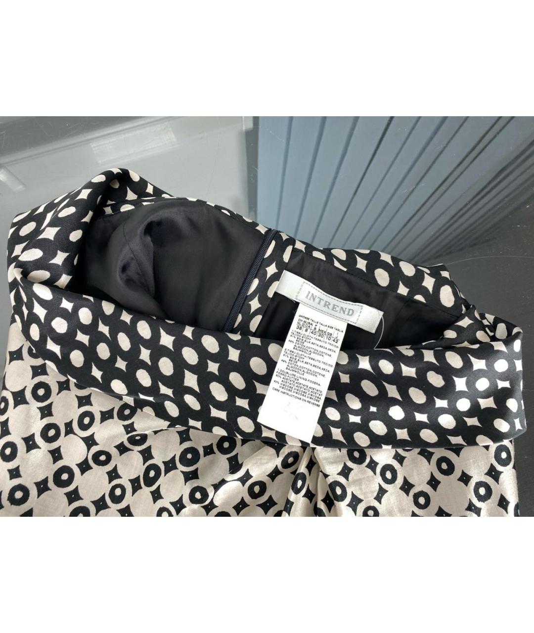 MAX MARA Мульти шелковая юбка миди, фото 3