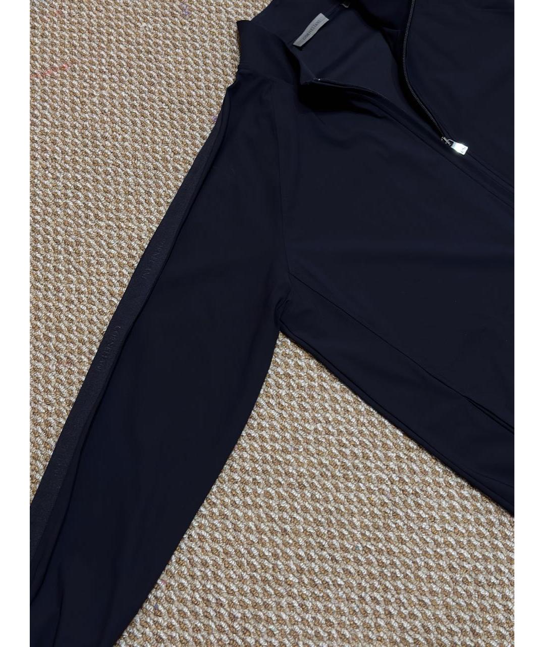 CORNELIANI Темно-синяя хлопковая куртка, фото 7