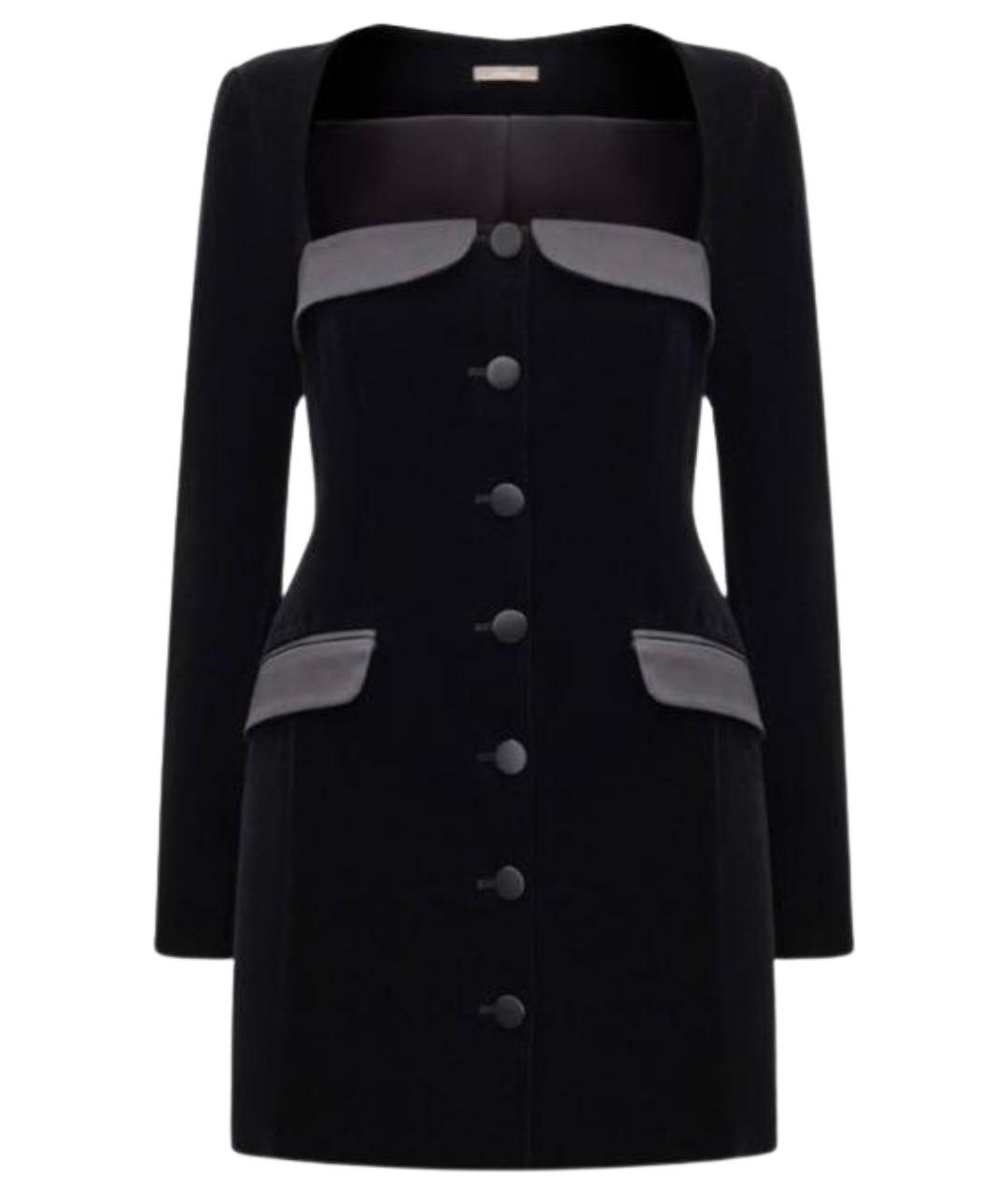 12 STOREEZ Черное бархатное вечернее платье, фото 1