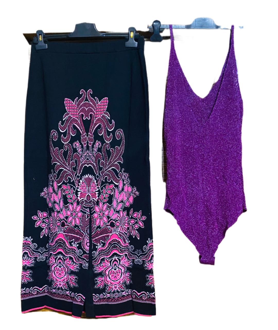 PINKO Фиолетовая вискозная блузы, фото 2