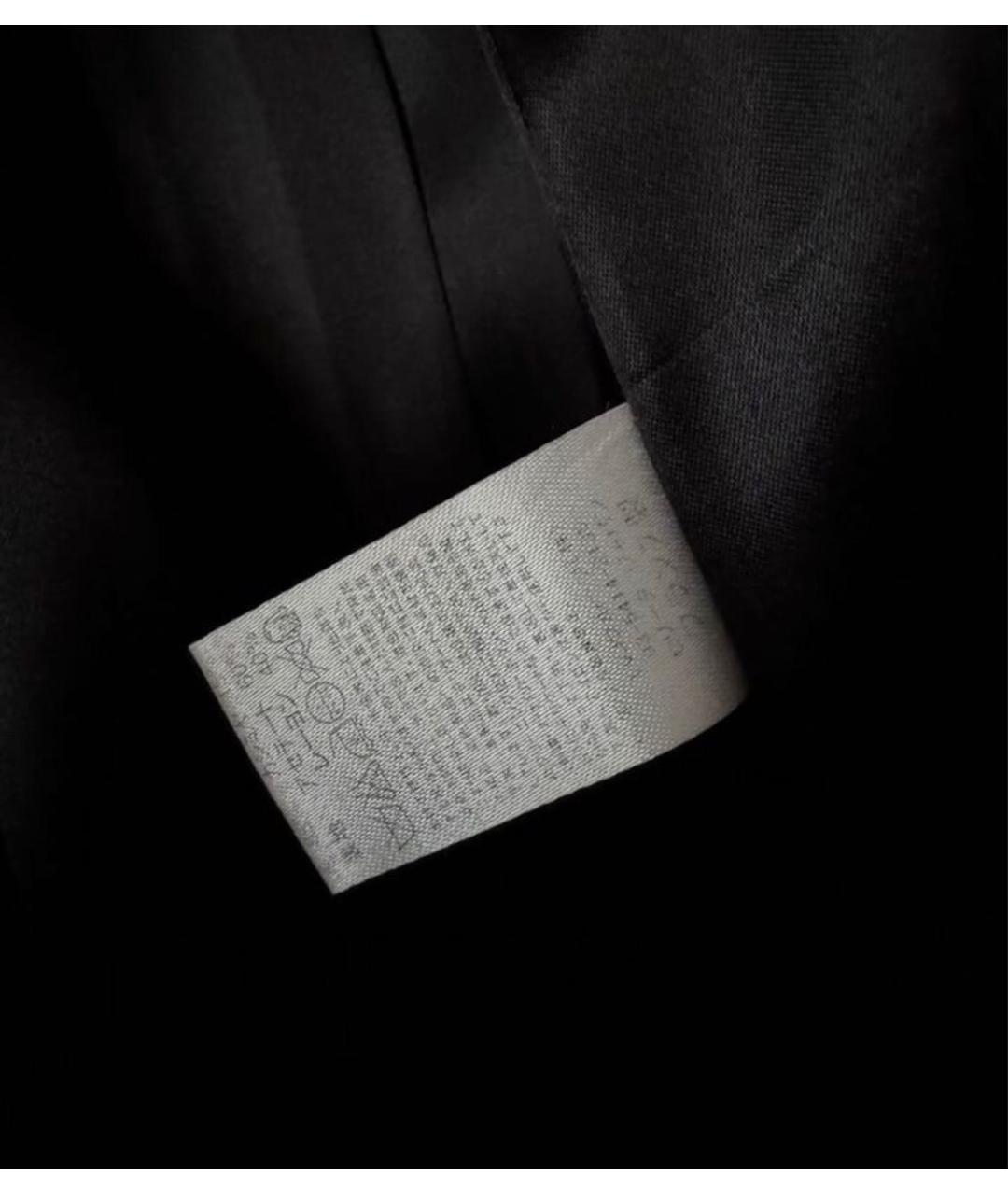 CELINE Черное шерстяное пальто, фото 5