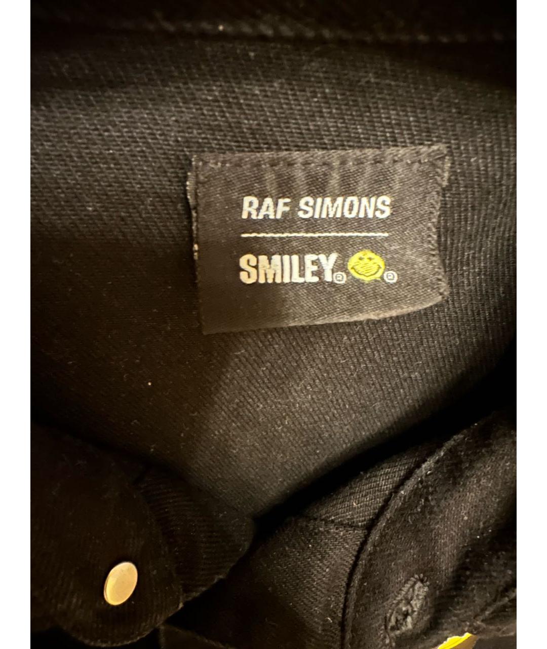 RAF SIMONS Черная деним куртка, фото 3