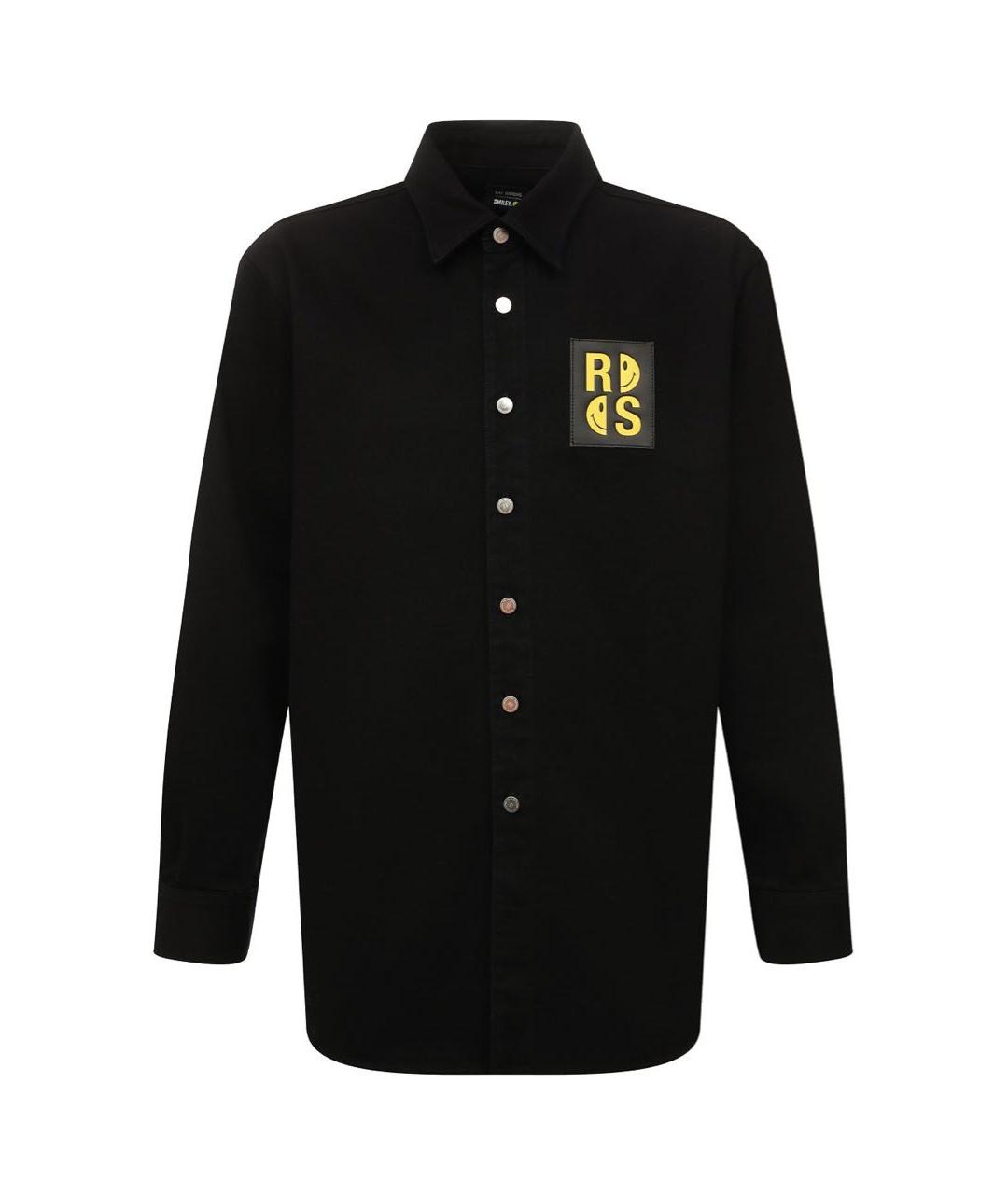 RAF SIMONS Черная деним куртка, фото 1