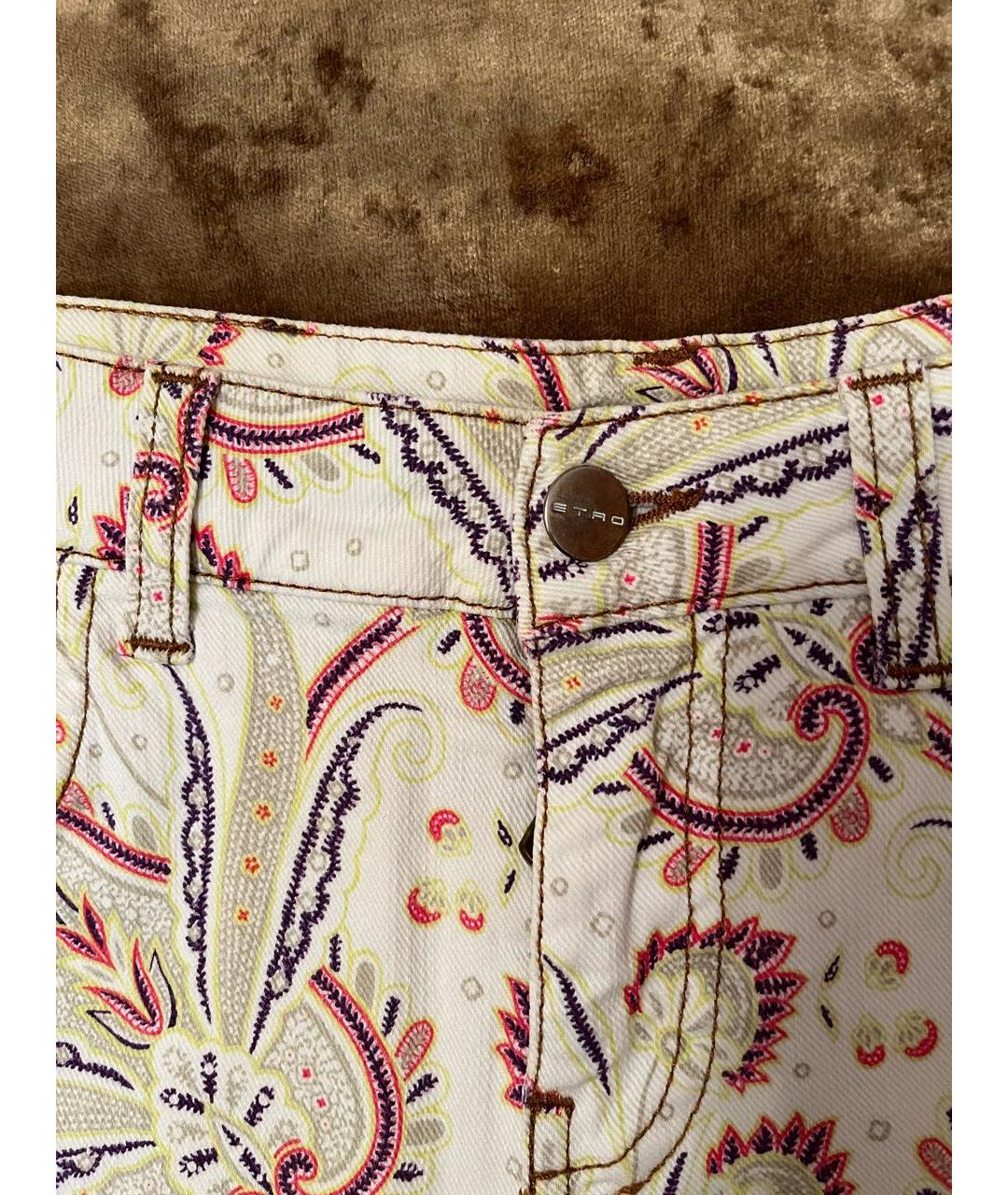 ETRO Мульти деним шорты, фото 3