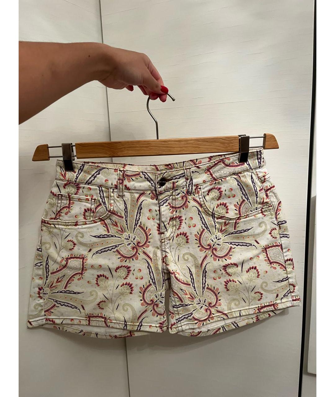 ETRO Мульти деним шорты, фото 6