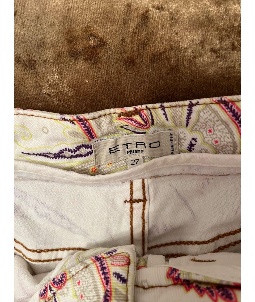 ETRO Мульти деним шорты, фото 5