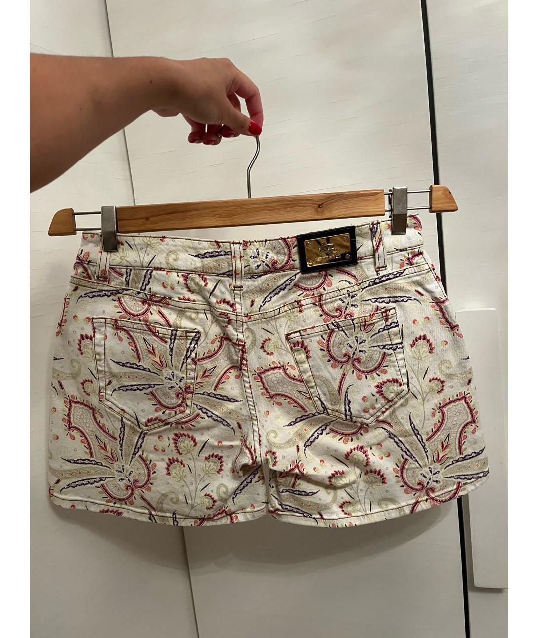 ETRO Мульти деним шорты, фото 2