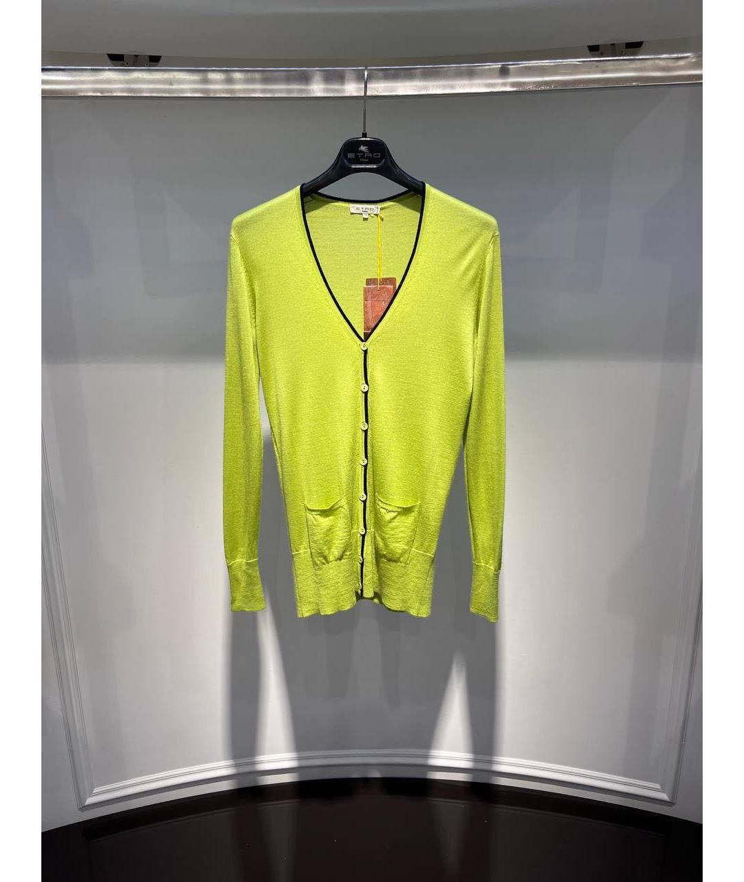 ETRO Желтый хлопковый кардиган, фото 3