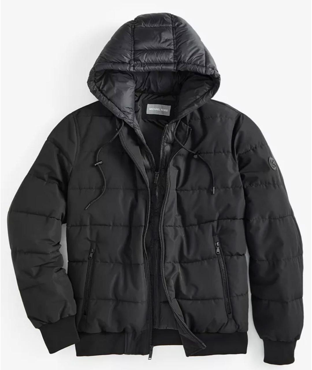 MICHAEL KORS Черная полиэстеровая куртка, фото 8