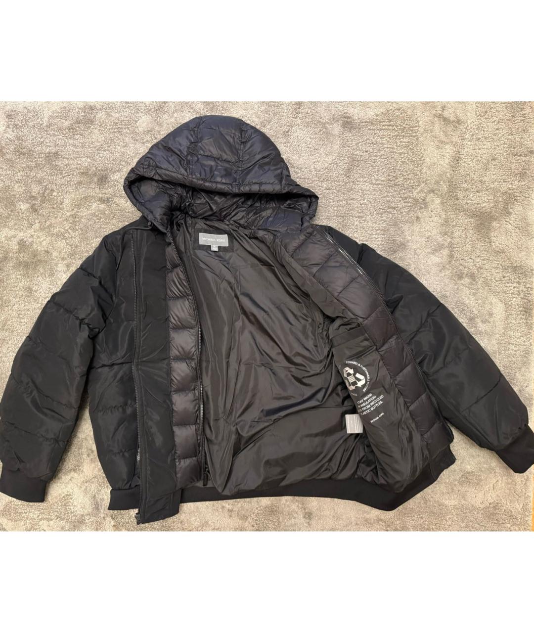 MICHAEL KORS Черная полиэстеровая куртка, фото 6