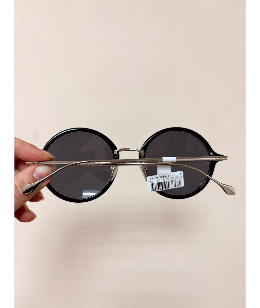 ISABEL MARANT Черные пластиковые солнцезащитные очки, фото 5