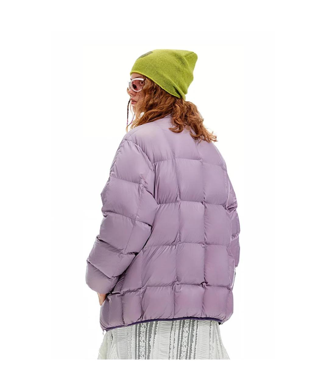 NOTHOMME Фиолетовый пуховик, фото 4