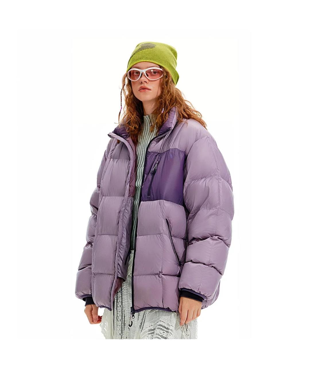 NOTHOMME Фиолетовый пуховик, фото 3