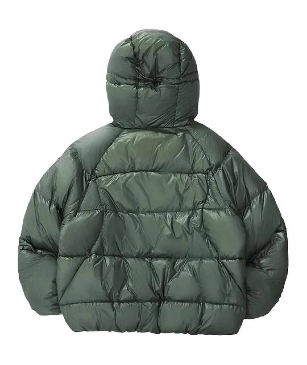 NOTHOMME Зеленый пуховик, фото 2