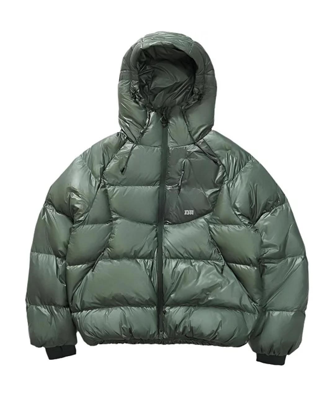 NOTHOMME Зеленый пуховик, фото 1