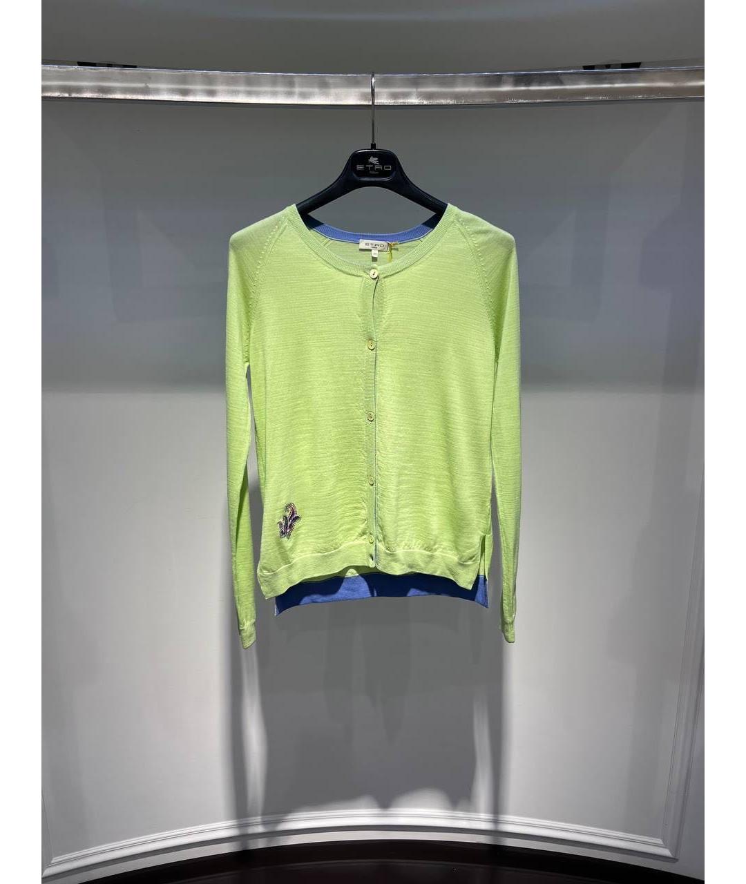ETRO Салатовый кардиган, фото 3