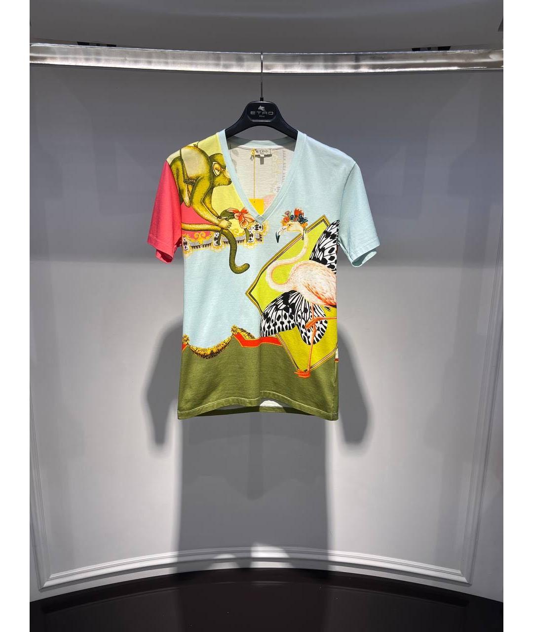ETRO Мульти футболка, фото 3