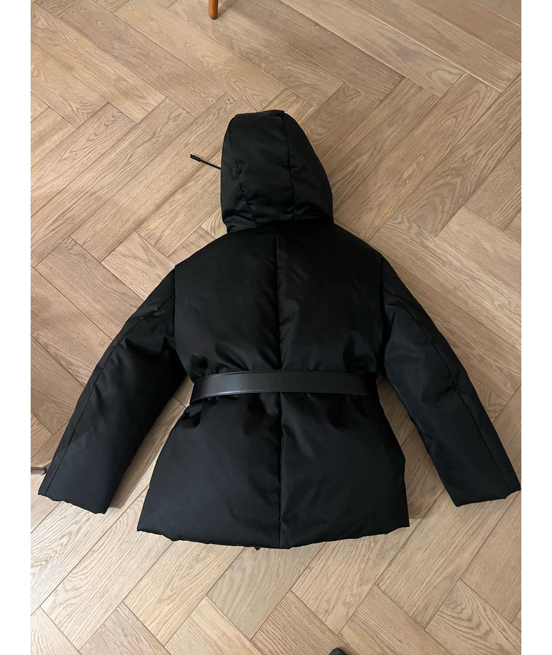 PRADA Черная полиамидовая куртка, фото 4