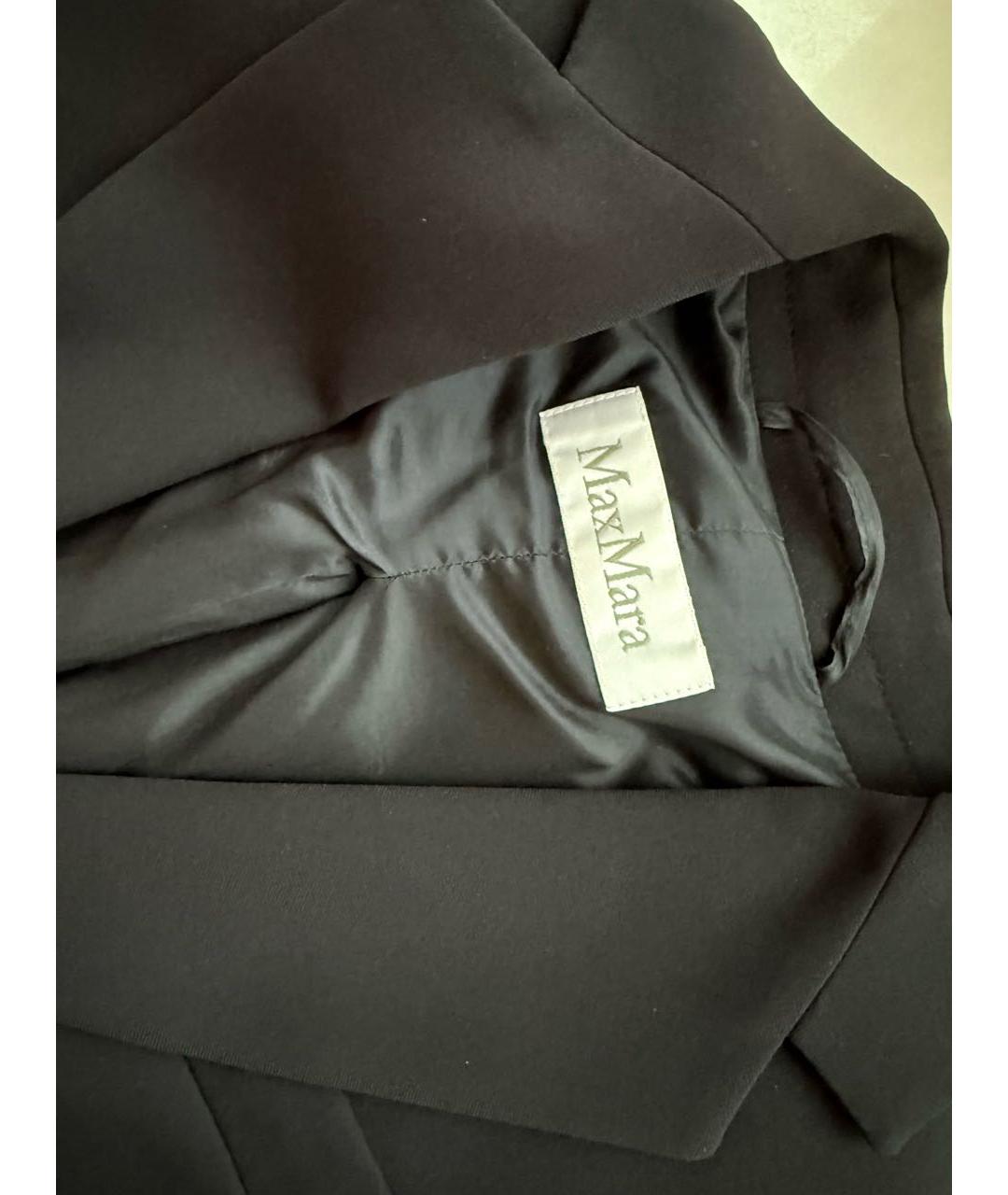 MAX MARA Черный жакет/пиджак, фото 3