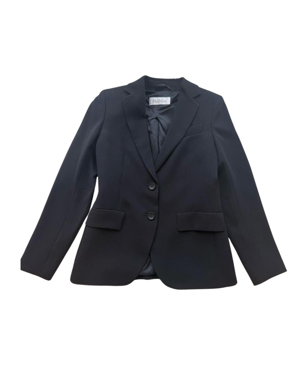MAX MARA Черный жакет/пиджак, фото 1