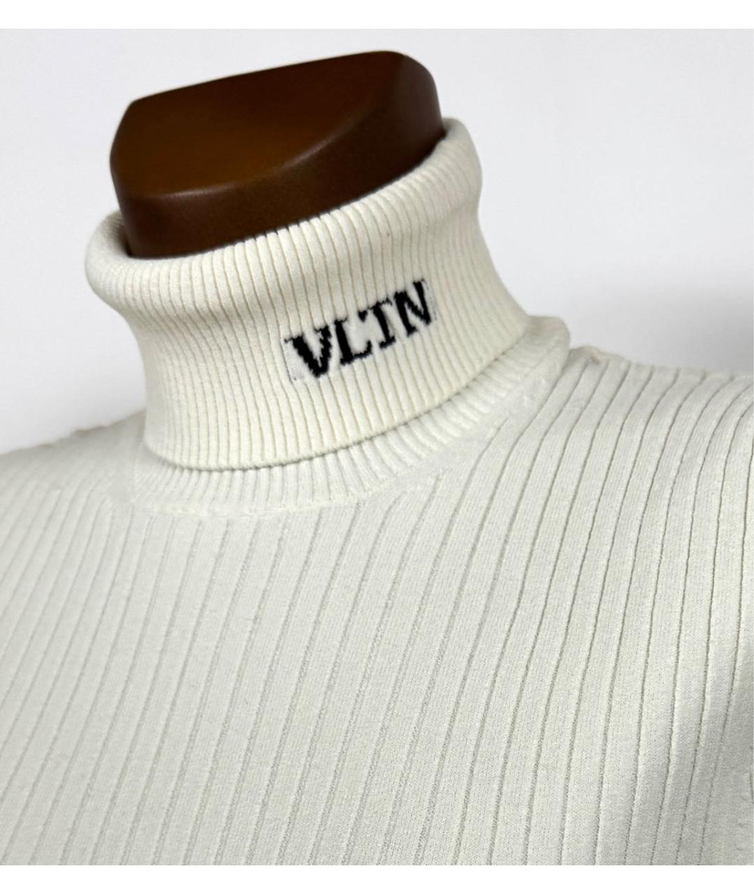 VALENTINO Белая вискозная водолазка, фото 4