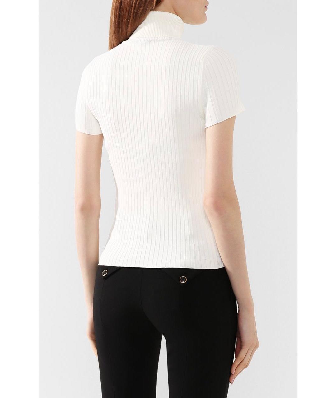 VALENTINO Белая вискозная водолазка, фото 3
