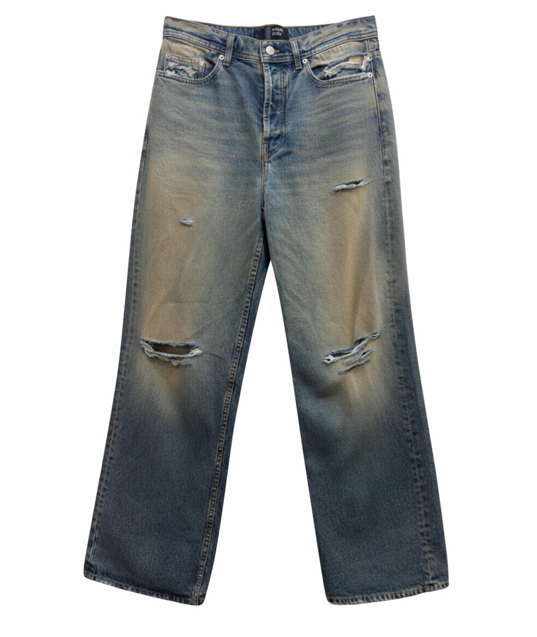 Enfants Riches Déprimés Темно-синие хлопковые прямые джинсы, фото 1