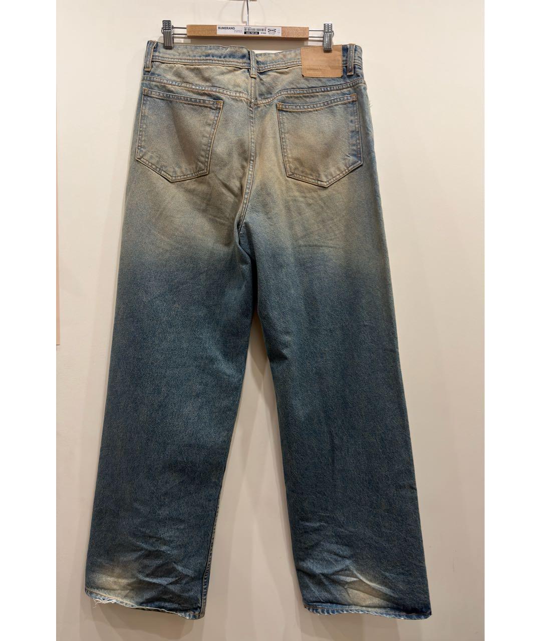 Enfants Riches Déprimés Темно-синие хлопковые прямые джинсы, фото 2