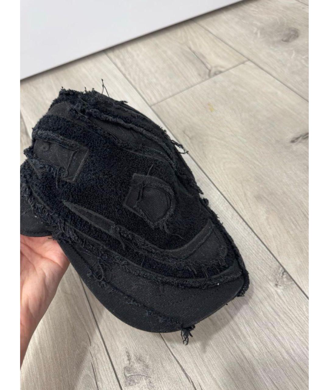 DIESEL Черная кепка, фото 2