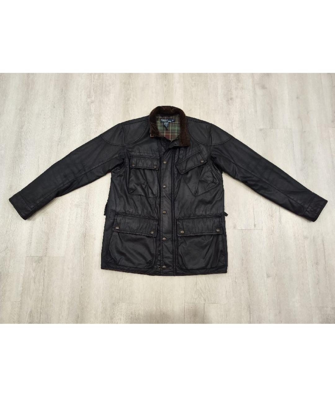 POLO RALPH LAUREN Черная хлопковая куртка, фото 5