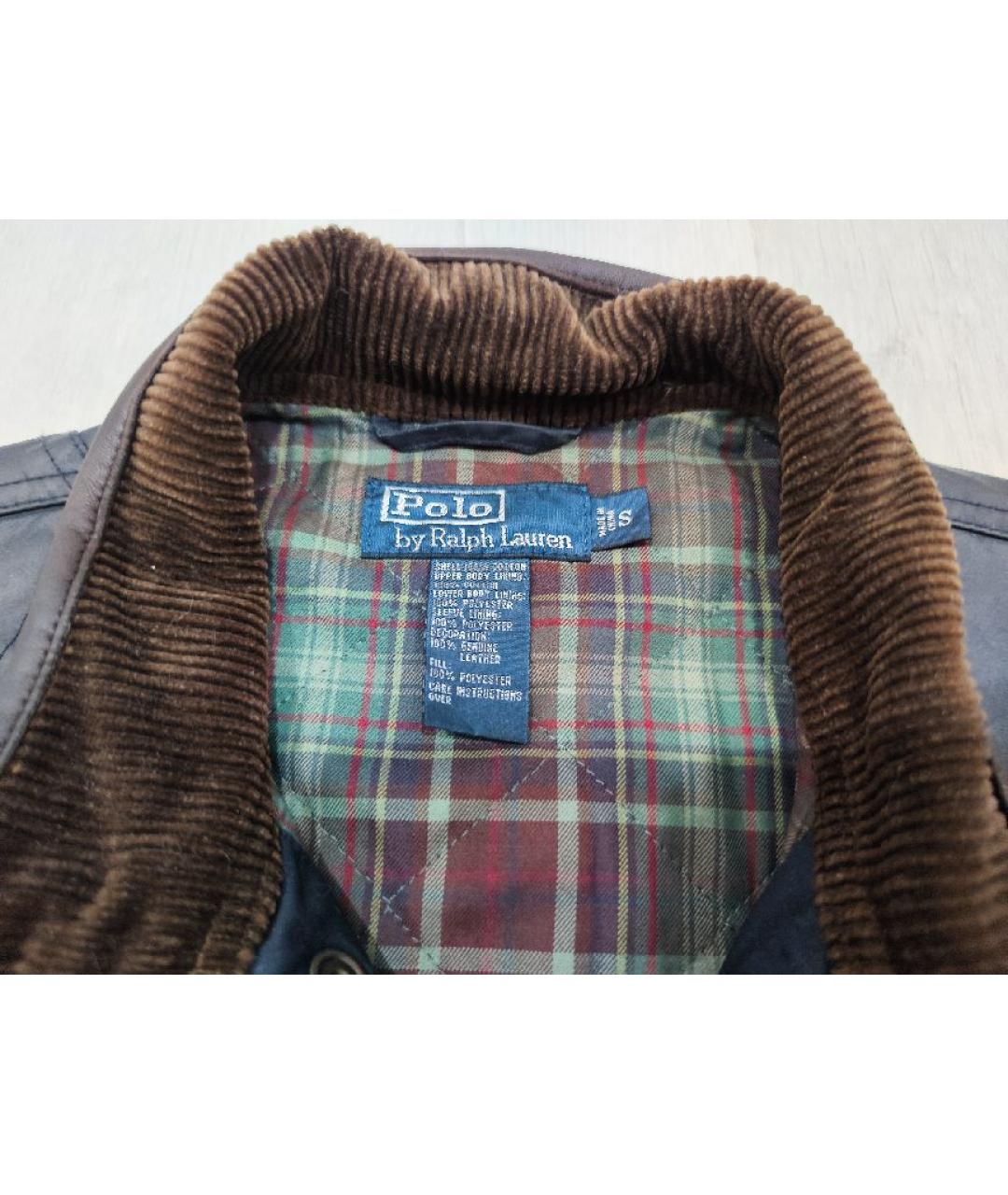 POLO RALPH LAUREN Черная хлопковая куртка, фото 4