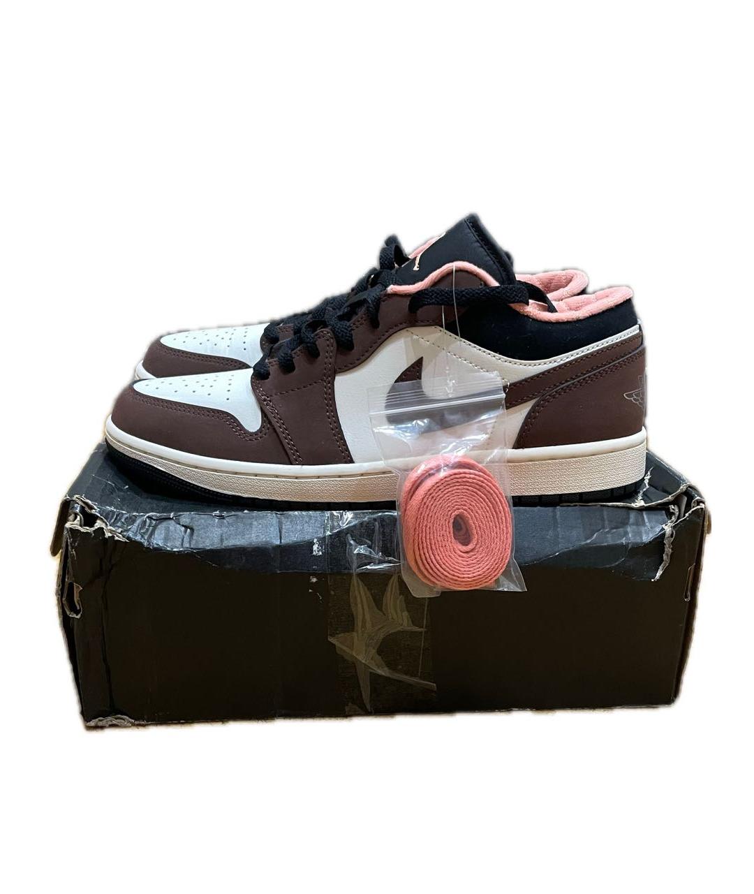 JORDAN Мульти кожаные низкие кроссовки / кеды, фото 2