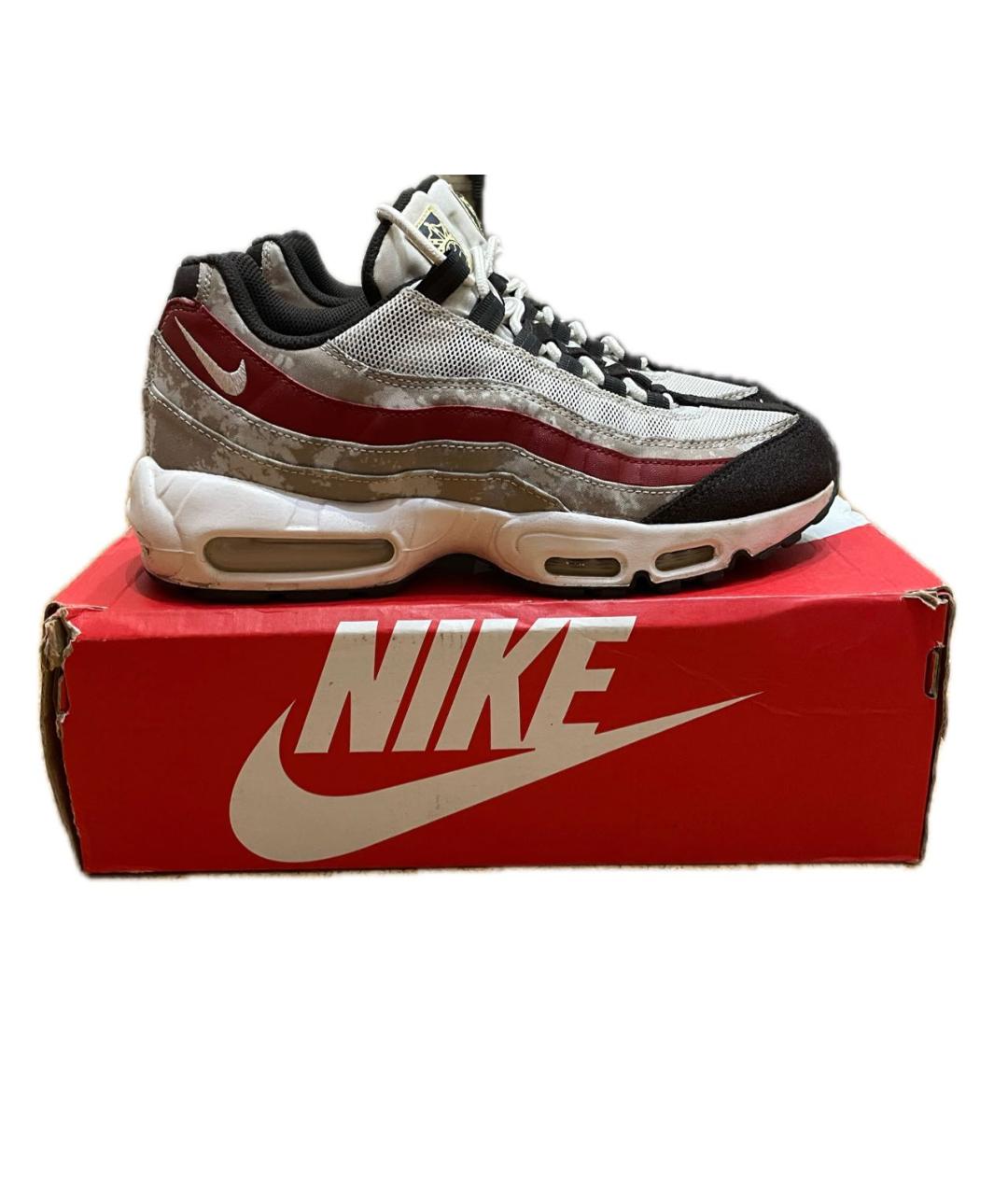 NIKE Мульти текстильные низкие кроссовки / кеды, фото 3