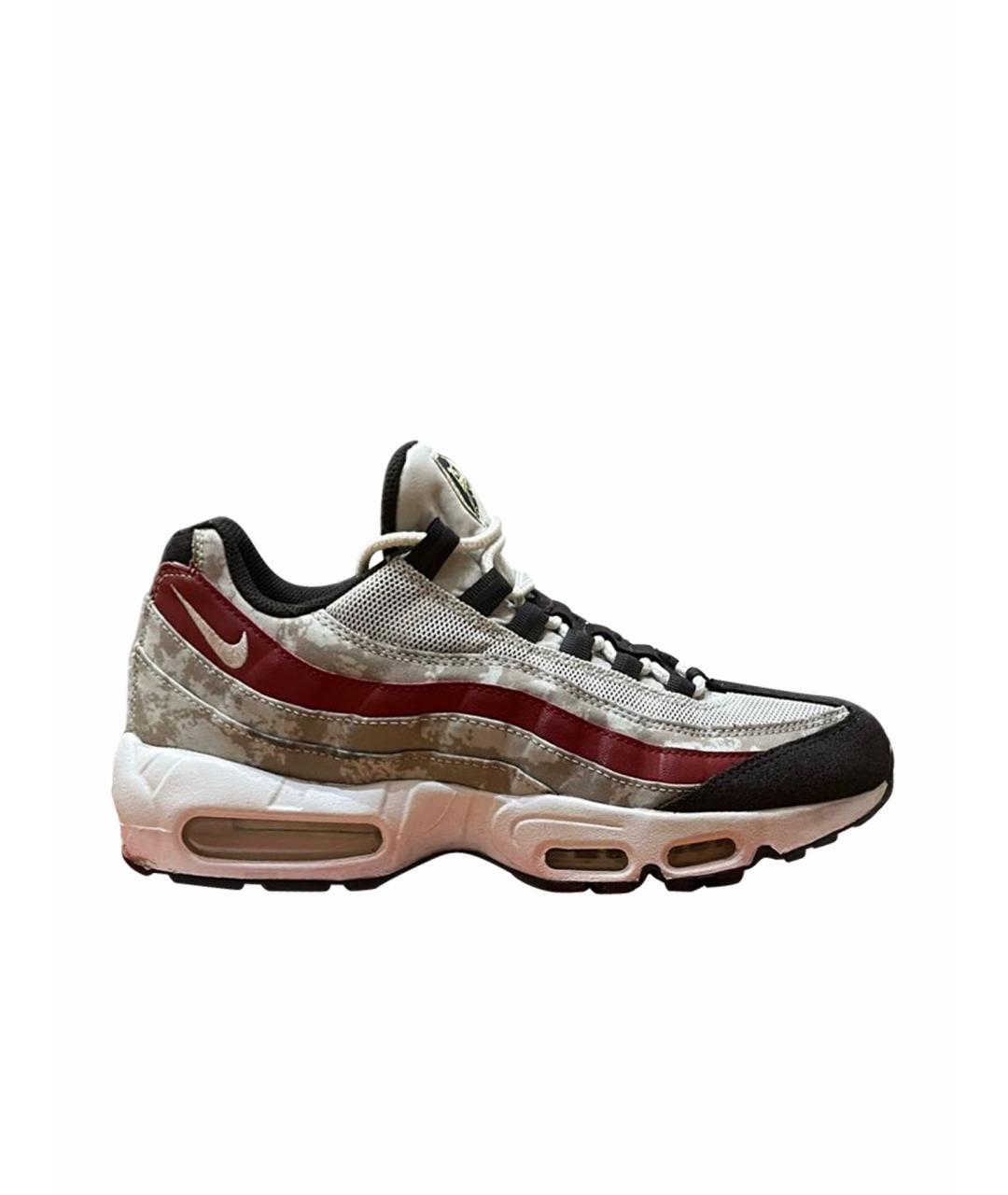 NIKE Мульти текстильные низкие кроссовки / кеды, фото 1