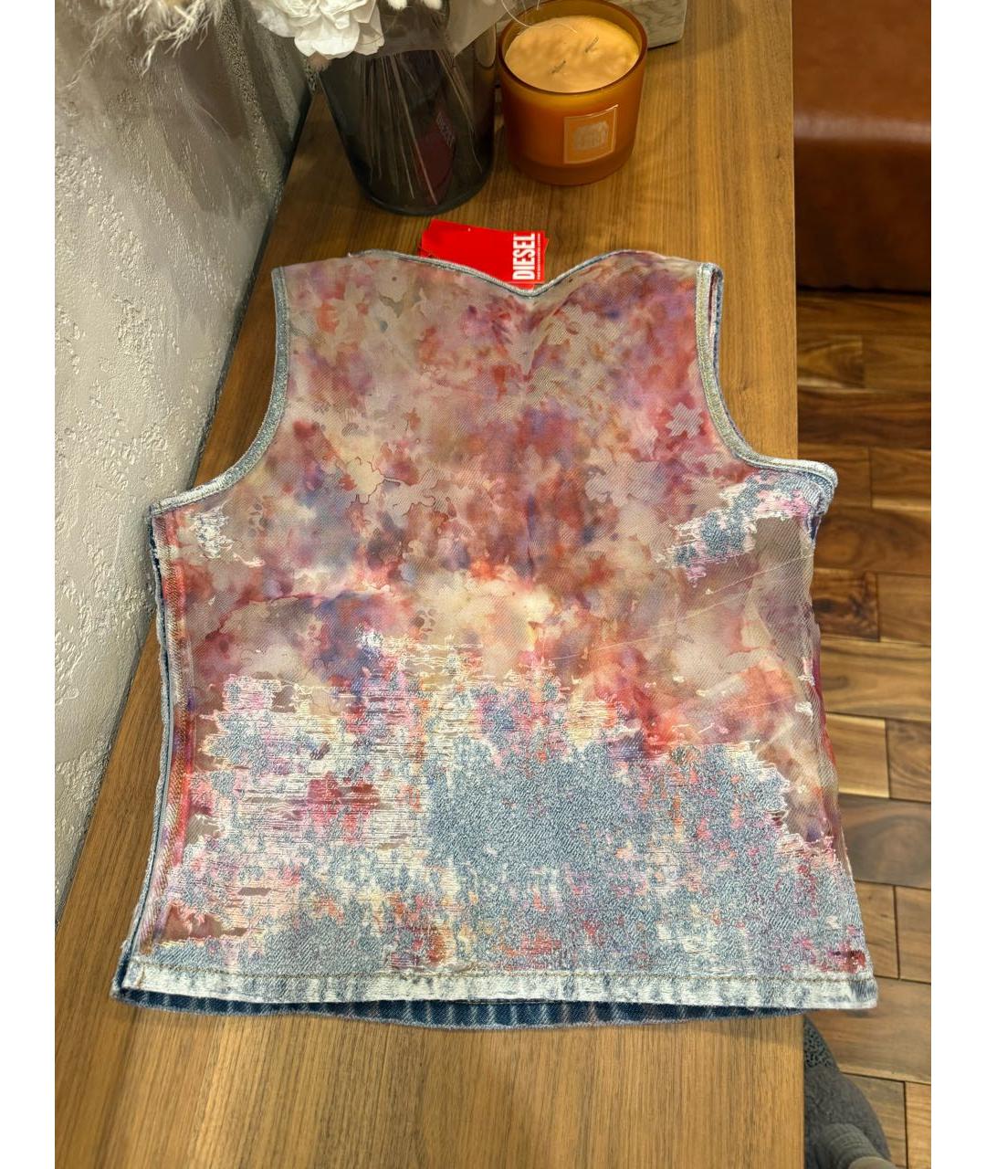 DIESEL Мульти деним майка, фото 2