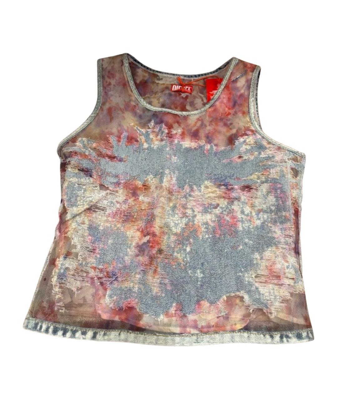 DIESEL Мульти деним майка, фото 1