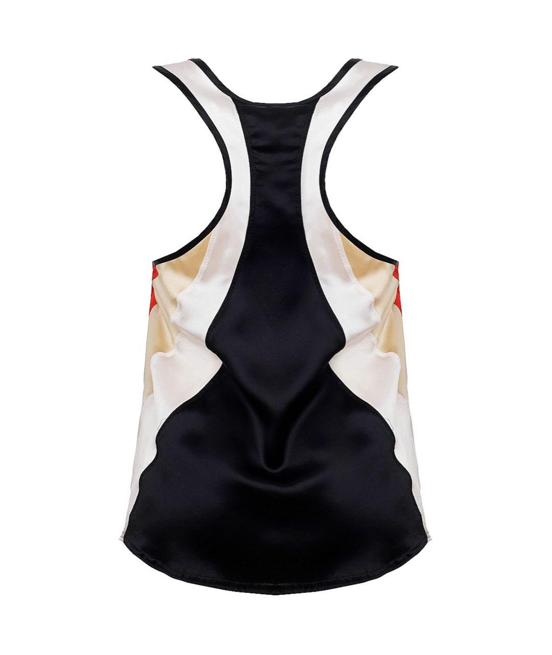 DOLCE&GABBANA Мульти шелковая майка, фото 2