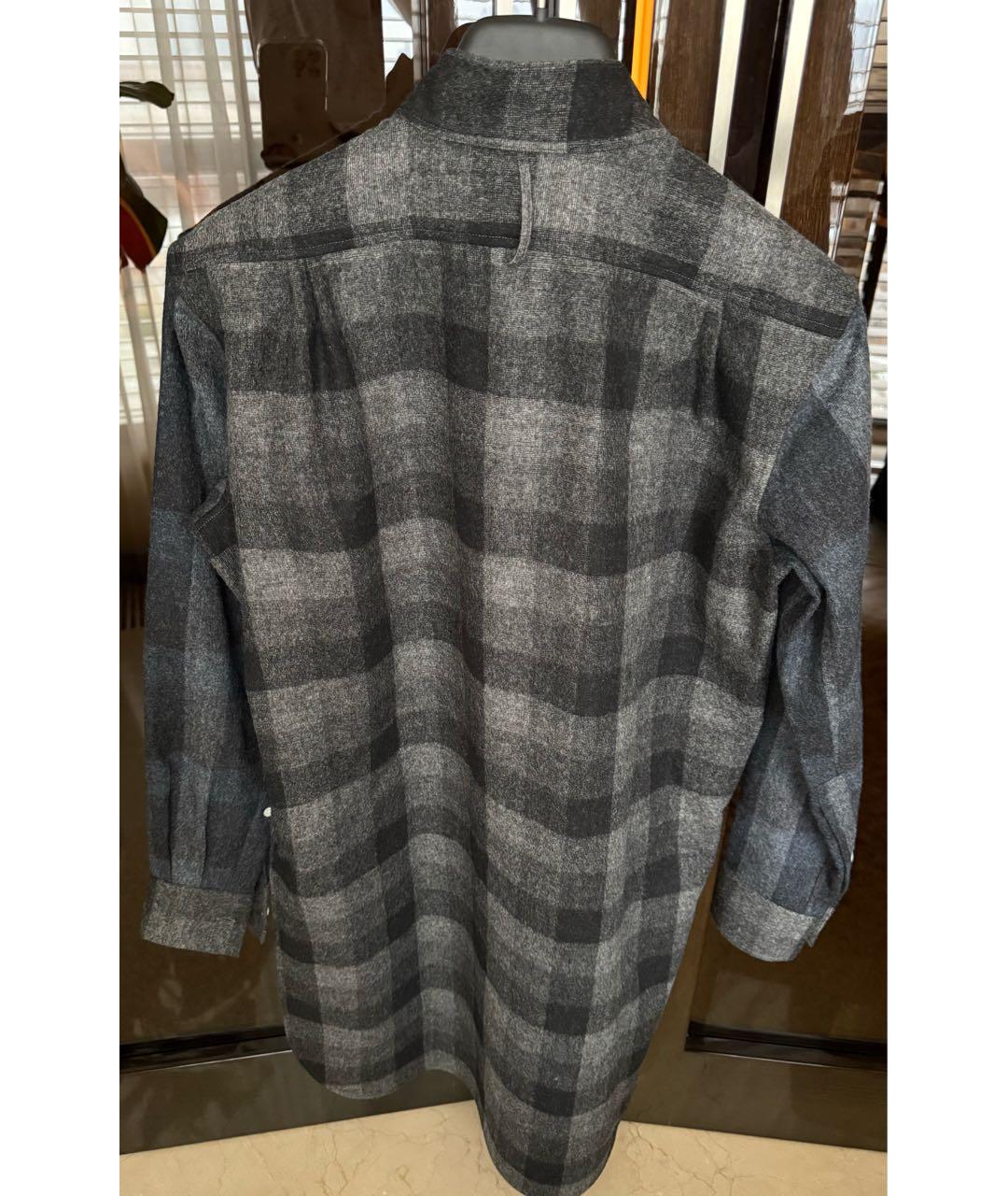 LOEWE Серая шерстяная рубашка, фото 2