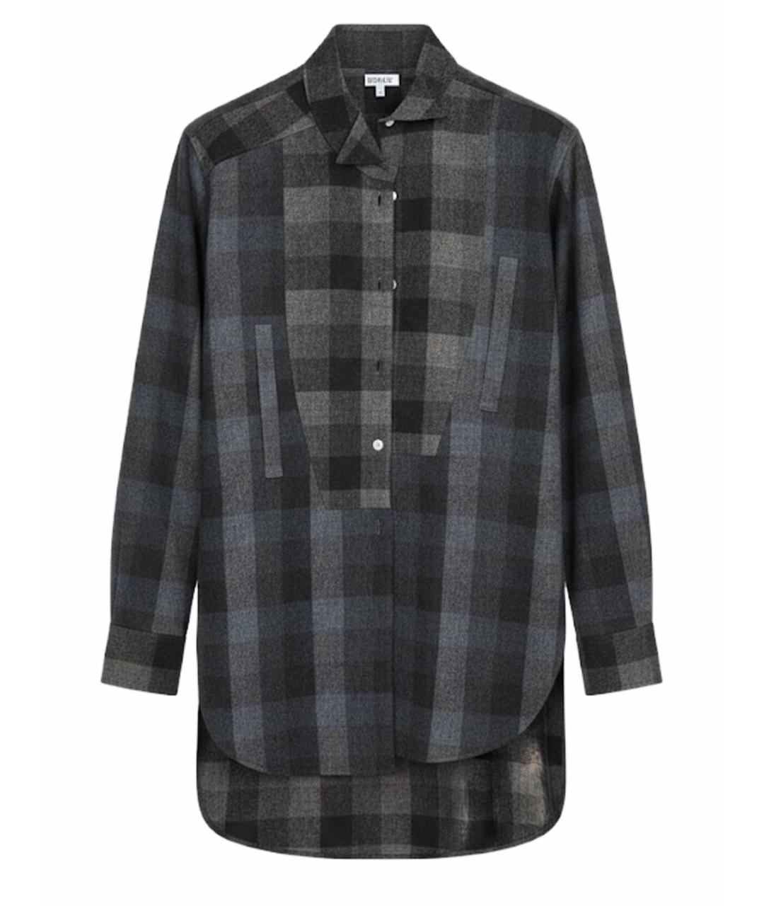 LOEWE Серая шерстяная рубашка, фото 1