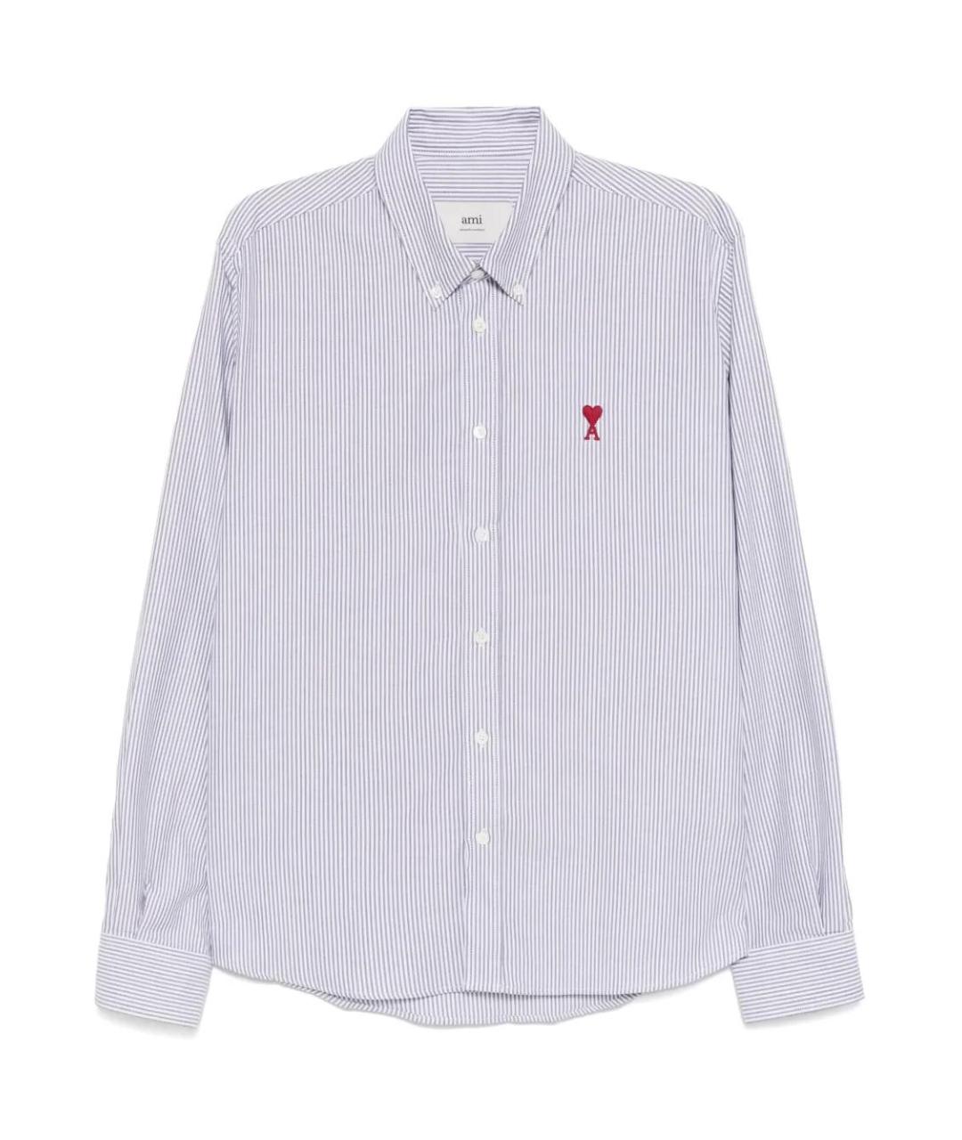 Ami Paris Хлопковая кэжуал рубашка, фото 1