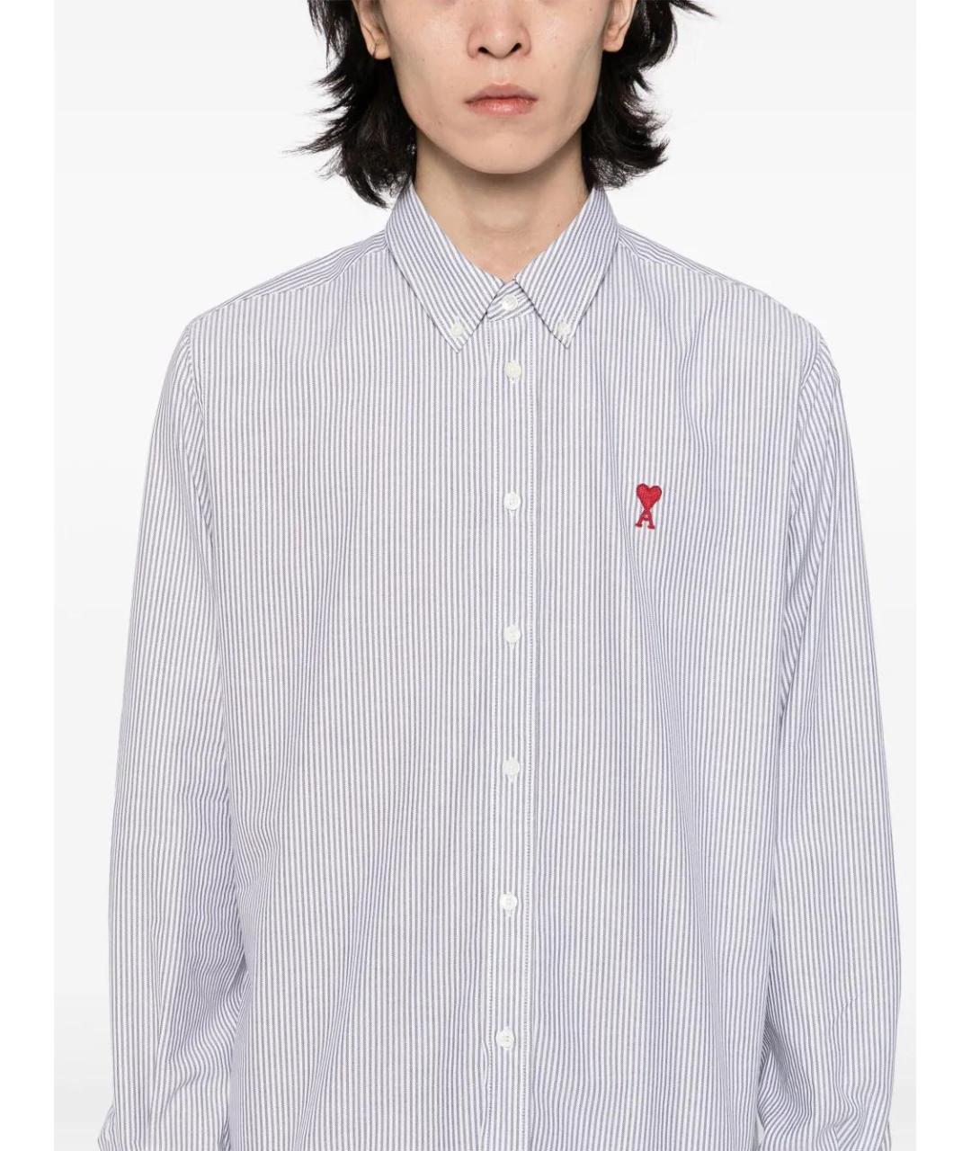 Ami Paris Хлопковая кэжуал рубашка, фото 5