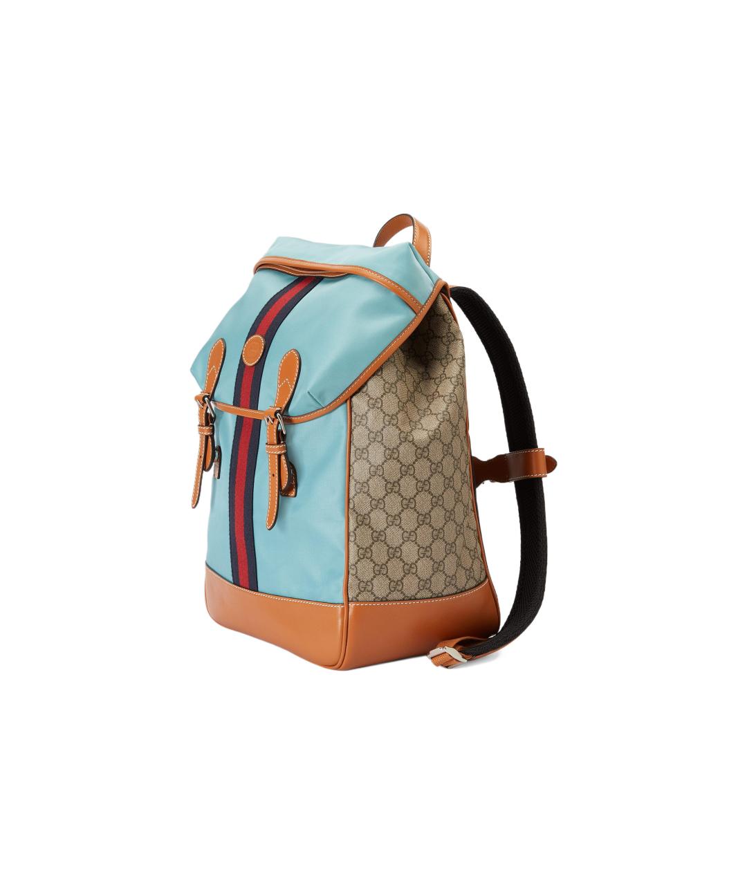 GUCCI Голубой рюкзак, фото 2