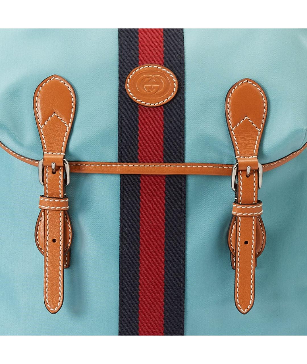 GUCCI Голубой рюкзак, фото 8