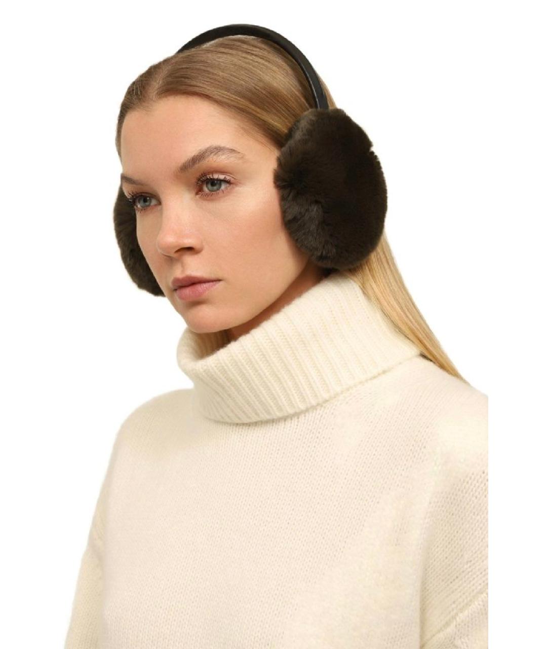 YVES SALOMON Хаки наушники, фото 5