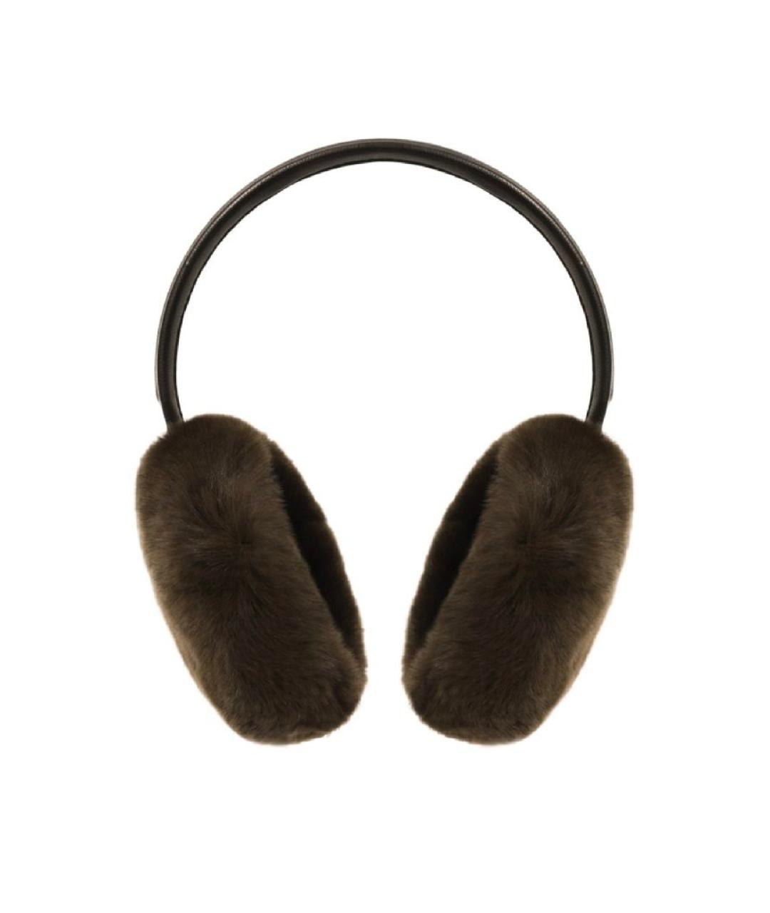 YVES SALOMON Хаки наушники, фото 1