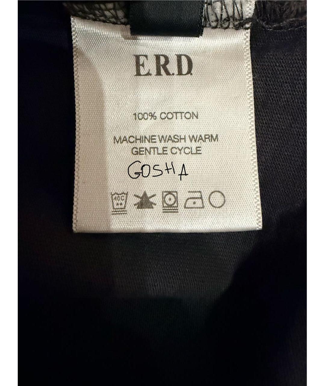 Enfants Riches Déprimés Антрацитовая хлопковая футболка, фото 6