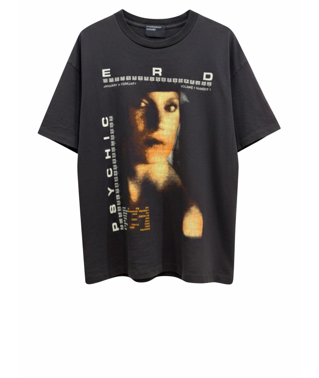 Enfants Riches Déprimés Антрацитовая хлопковая футболка, фото 1