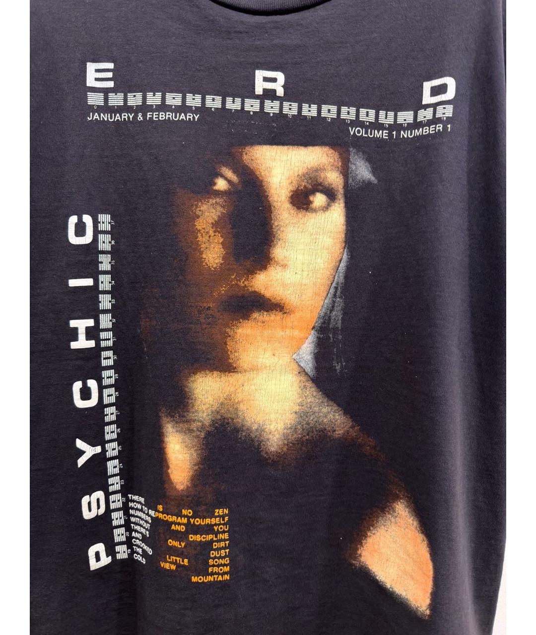 Enfants Riches Déprimés Антрацитовая хлопковая футболка, фото 3